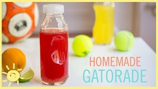 EAT  Homemade Gatorade [upl. by Odilo]