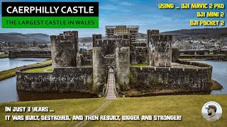 Caerphilly Castle  The Largest in Wales 2nd in Britain [upl. by Rafaelia]