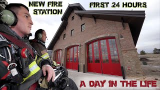 First 24 Hours in a New Fire Station  A Day in the Life [upl. by Sami639]