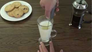 Aerolatte  The Original Steam Free Milk Frother [upl. by Noterb]