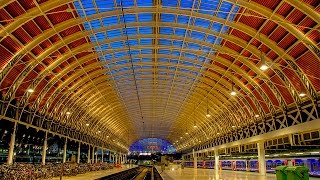 A Walk Around Londons Paddington Railway Station [upl. by Essilevi]