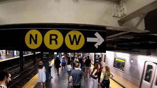 ⁴ᴷ The Busiest NYC Subway Station Times Square–42nd StreetPort Authority Bus Terminal [upl. by Clorinda70]