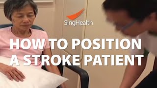 How To Position A Stroke Patient [upl. by Golub22]