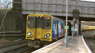 Half an Hour at 216  Birkenhead North Station 1022017  Class 507 508 terminus [upl. by Ycal]